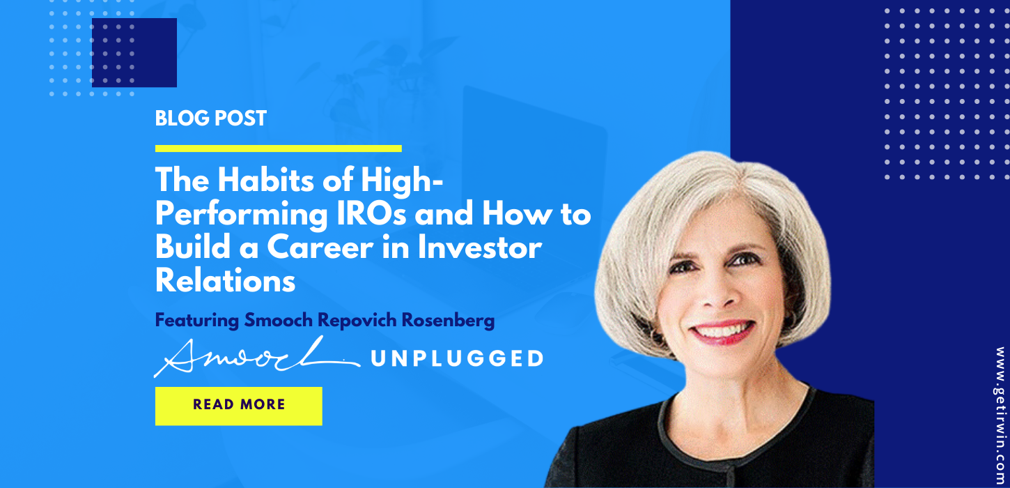 How to Build a Career in Investor Relations